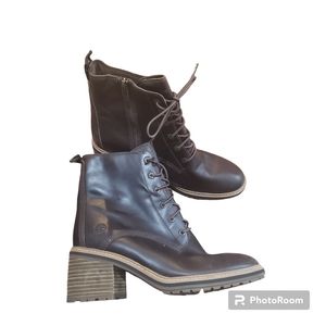 Timberland Sienna High Lace Up Waterproof Boots, Size 8.5 women's